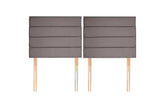 Dundee Strutted Upholstered Headboard Zip And Link - Midas Beds